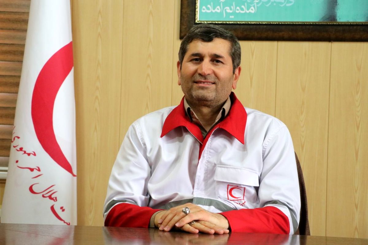 علی اصغر علی اکبری هلال احمر