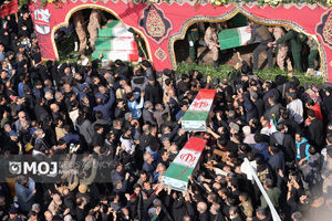 برگزاری مراسم تشییع «لاله‌های فاطمی» با ۱۰۰ شهید گمنام در تهران