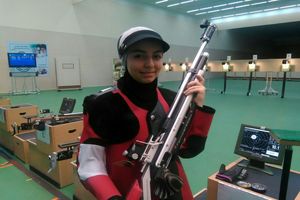  نائب قهرمانی بانوی تیرانداز قم در رقابت های انتخابی تیم ملی