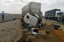 تخطی از سرعت مطمئنه راننده تریلی 3 نفر را به کام مرگ فرستاد