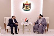 دیدار رهبر جریان حکمت ملی عراق با معاون وزیر خارجه ایران در بغداد