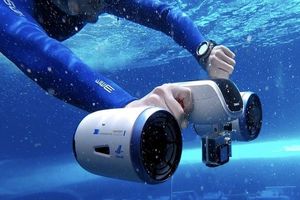 رونمایی از کوچکترین اسکوتر آبی جهان