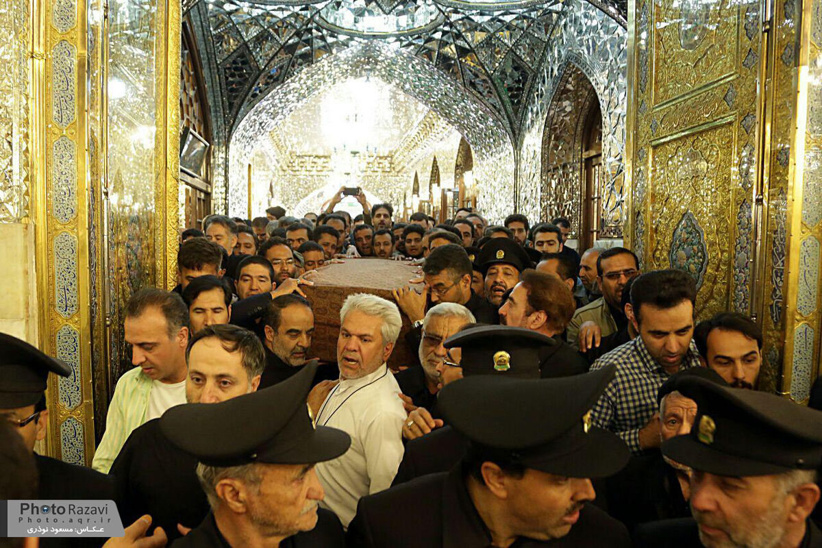 پیکر شهید حججی