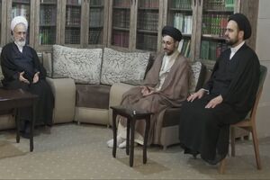 آیت‌الله اعرافی با خانواده وزیر شهید اطلاعات دیدار کرد