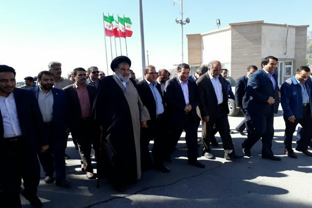 بازدید وزیر صمت از معدن چغارت بافق