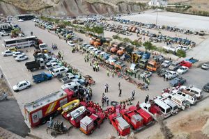 اجرای مانور مشترک آمادگی تجهیزات زمستانی شهرداری شیراز