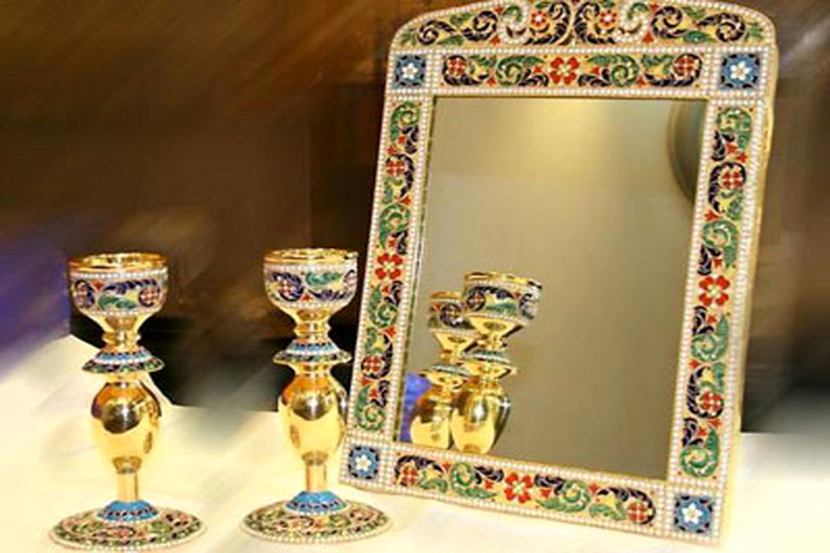 آئینه شمعدان