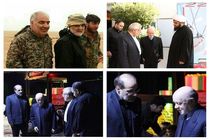 محمدنبی حبیبی با شهید «خیرالله صمدی» وداع کرد