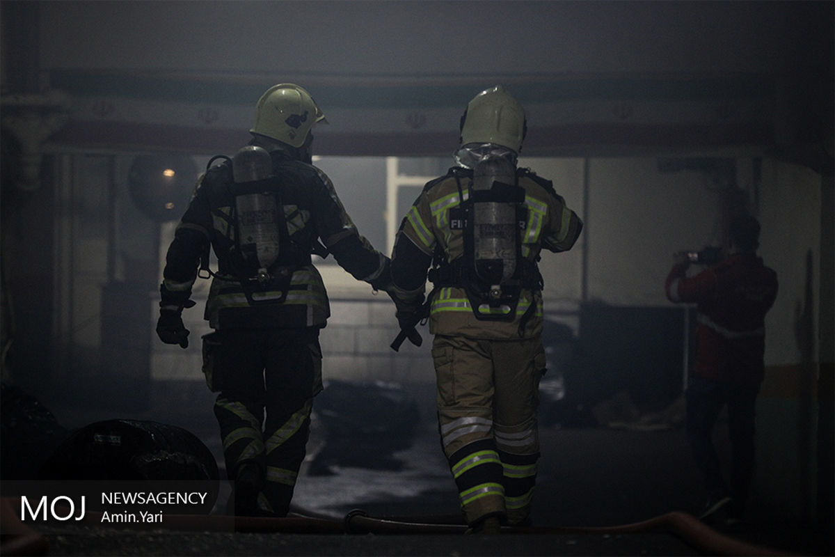 پایان مبارزه آتش نشانان با آتش حرارتی