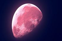 مشاهده پدیده ماه صورتی روز جمعه در ایران