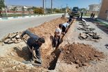 اتمام عملیات اجرای شبکه آبرسانی مسکن ملی لار / تأمین آب پایدار برای ۸۴۳ واحد مسکونی
