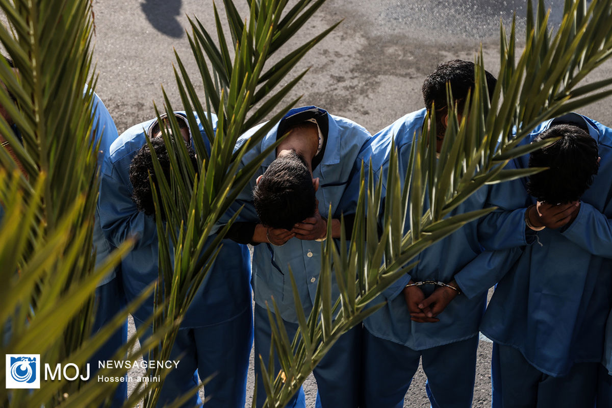 دستگیری سارقان و زورگیران توسط پلیس آگاهی پایتخت