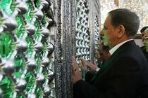 جهانگیری بارگاه ملکوتی امام علی (ع) را زیارت کرد