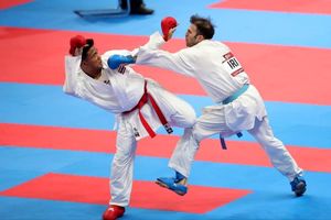 بهمن عسگری مدال طلا  را به دست آورد