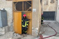 حریق پست برق واقع در کوی فرهنگیان