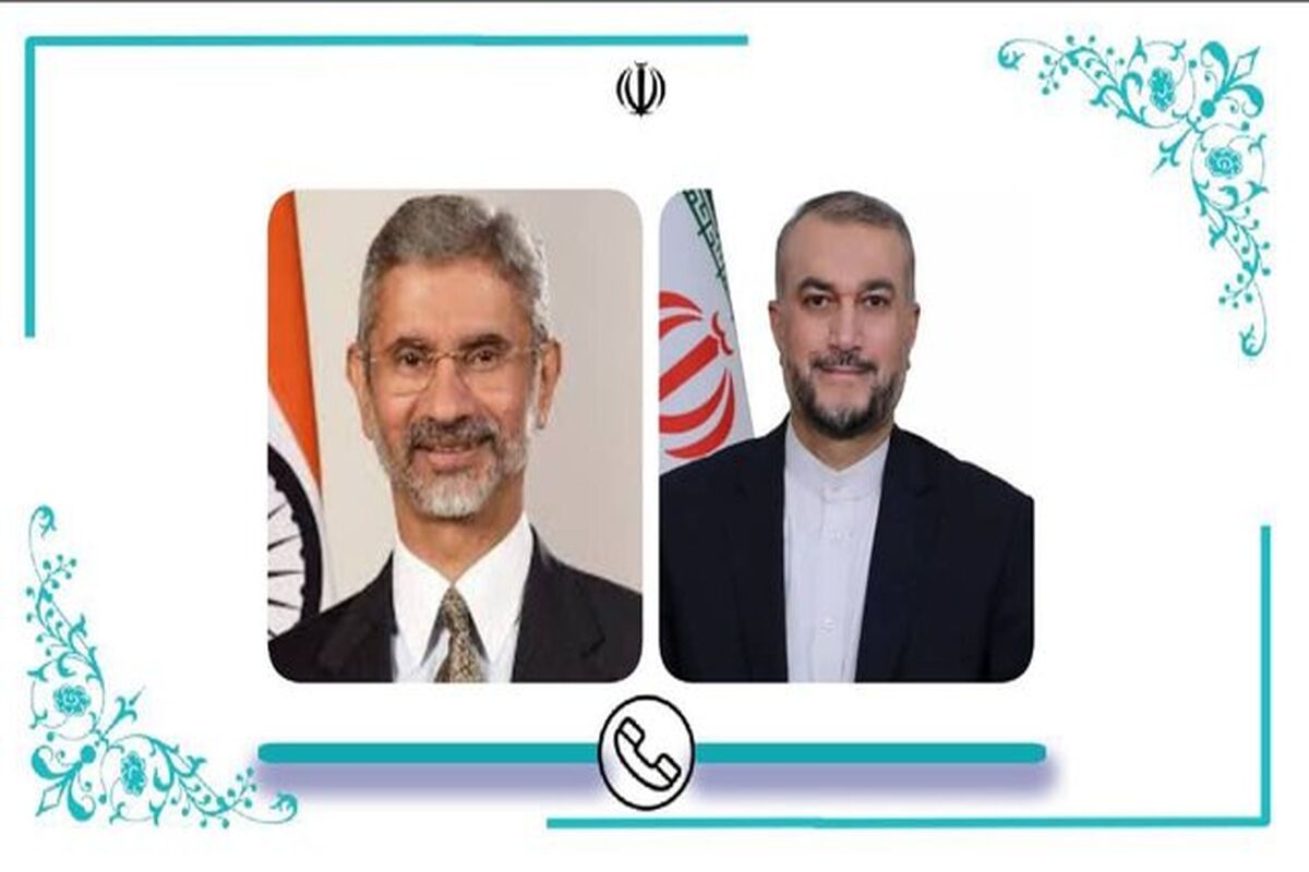 وزیرخارجه ایران و وزیر خارجه هند