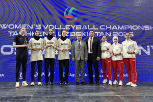 سه والیبالیست زن ایران در تیم رویایی آسیای مرکزی ۲۰۲۵