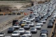 ترافیک پرحجم در محورهای مواصلاتی در استان اصفهان