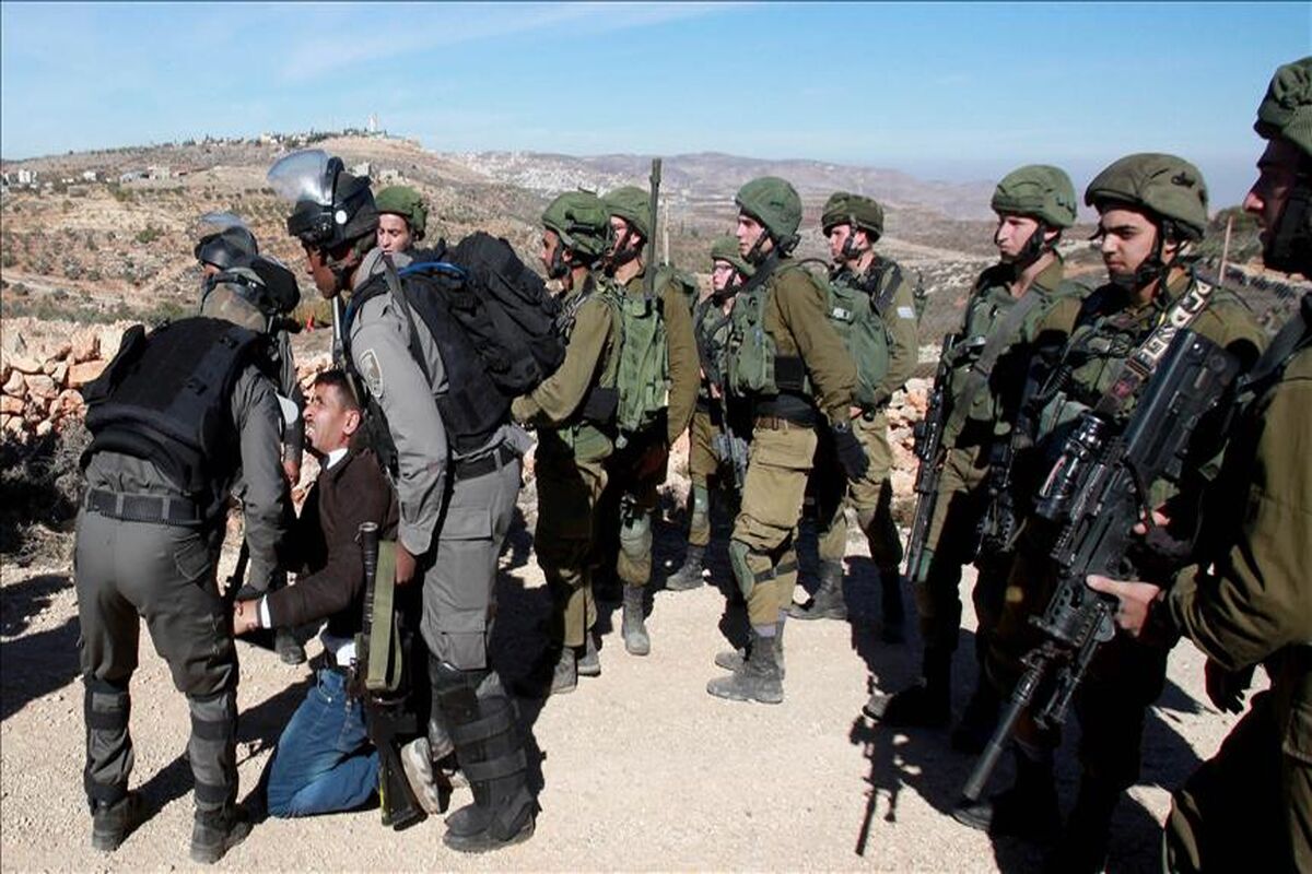 بازداشت فلسطینی ها در کرانه باختری