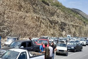 جاده چالوس یک طرفه شد