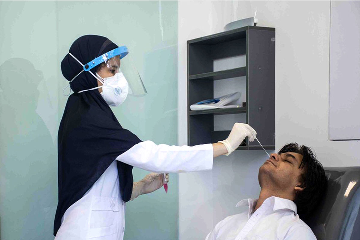 جمعیت مراجعین به  مراکز منتخب کرونا