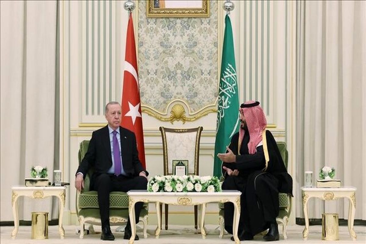 رئیس‌جمهور ترکیه با ولیعهد عربستان در ریاض دیدار کرد