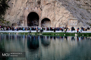 نوروزگاه طاقبستان میزبان مسافران نوروزی
