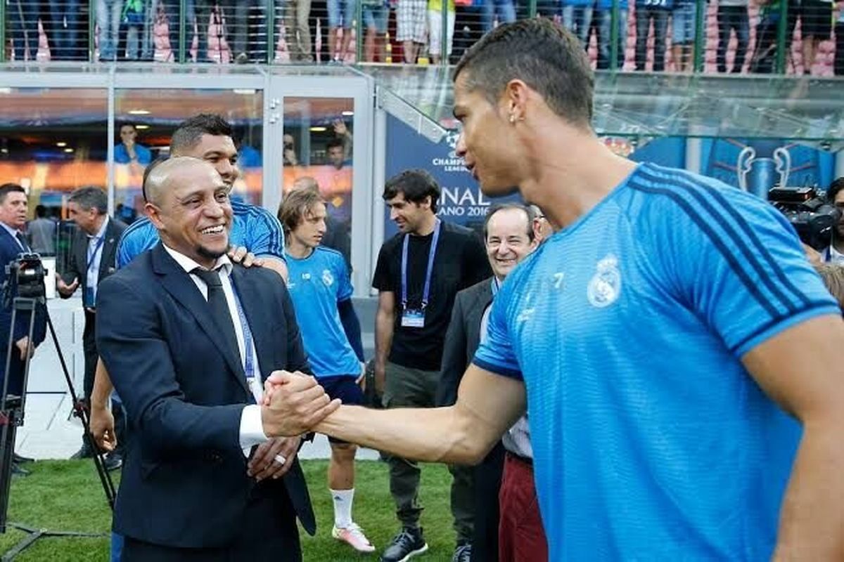 روبرتو کارلوس و رونالدو