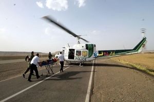 به دنبال برق‌گرفتگی یک فرد دستگاه آمبولانس اورژانس به محل حادثه اعزام شد