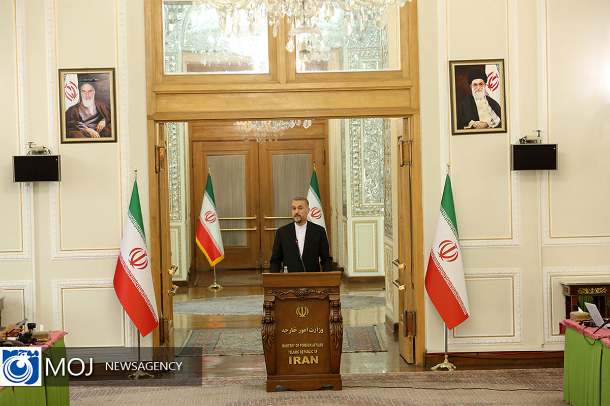 نشست خبری وزیر امور خارجه