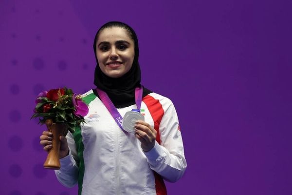 زهرا کیانی تاریخ‌ساز ووشوی ایران شد