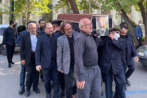 پیکر عماد افروغ در دانشگاه تهران تشییع شد