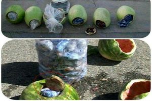  کشف 60 کیلوگرم تریاک از بار هندوانه / دستگیری 2 سوداگر مرگ