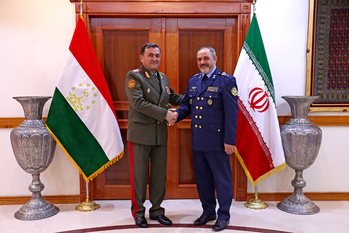 وزرای دفاع ایران و تاجیکستان