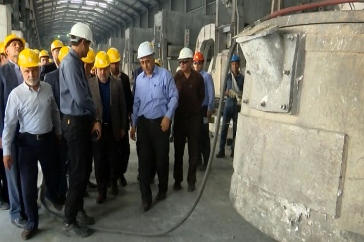 بهره برداری از ۲ دیگ تولید آلومینیوم در هرمزگان