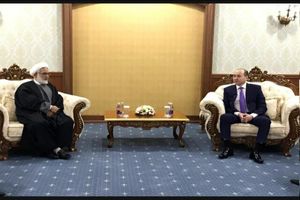 دیدار حجت الاسلام منتظری با دادستان کل کشور قزاقستان