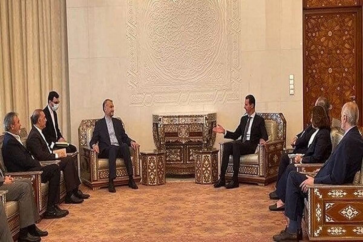 امیرعبداللهیان در دیدار با اسد