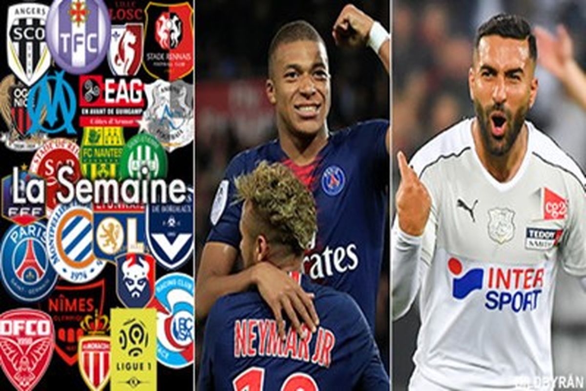 قدوس و امباپه در بین بهترین‌های هفته لیگ فرانسه