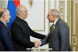 یک مقام ایرانی با نخست‌وزیر ارمنستان دیدار کرد