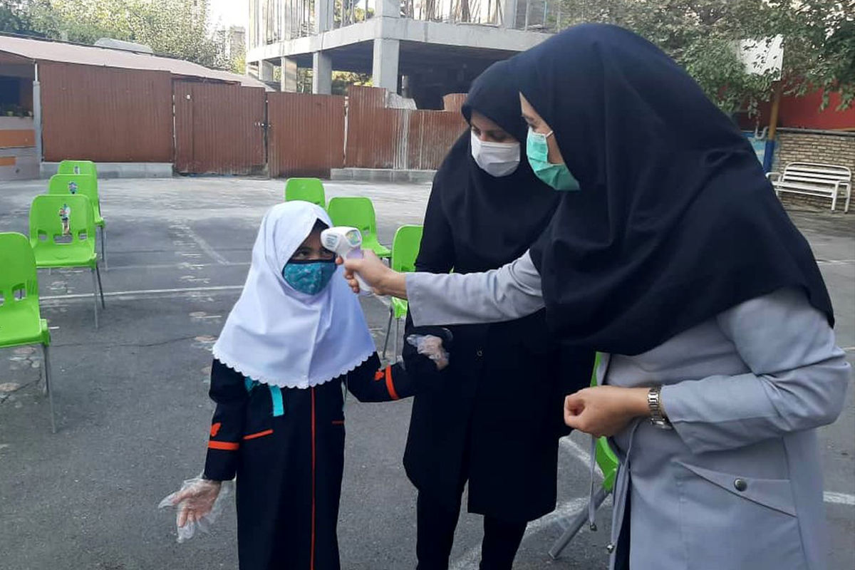  تست کرونا از دانش آموزان