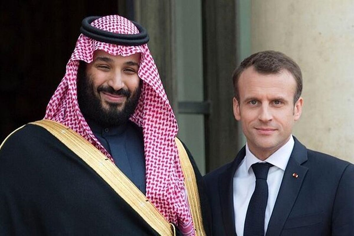 بن سلمان و ماکرون