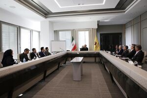 بررسی راه‌کارهای همکاری دوجانبه در؛ نشست مدیرعامل بانک آینده و مدیران ارشد کانون سردفتران
