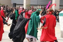 میدان شهدای مشهد میزبان مراسم تعزیه‌ خوانی است