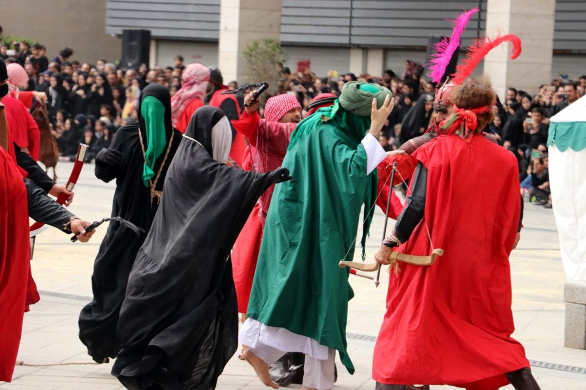 تعزیه میدان شهدای مشهد