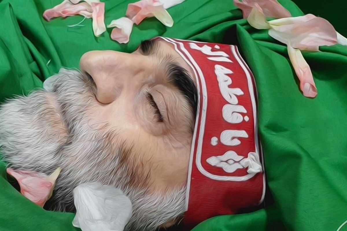 تشییع پیکر مطهر شهید فخری زاده