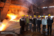 بازدید مدیران خبرگزاری موج از ذوب آهن اصفهان