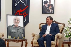 دستیار رهبر انقلاب با خانواده شهید سپهبد سلامی دیدار کرد