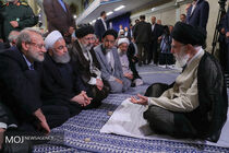 دیدار مسئولان نظام با مقام معظم رهبری