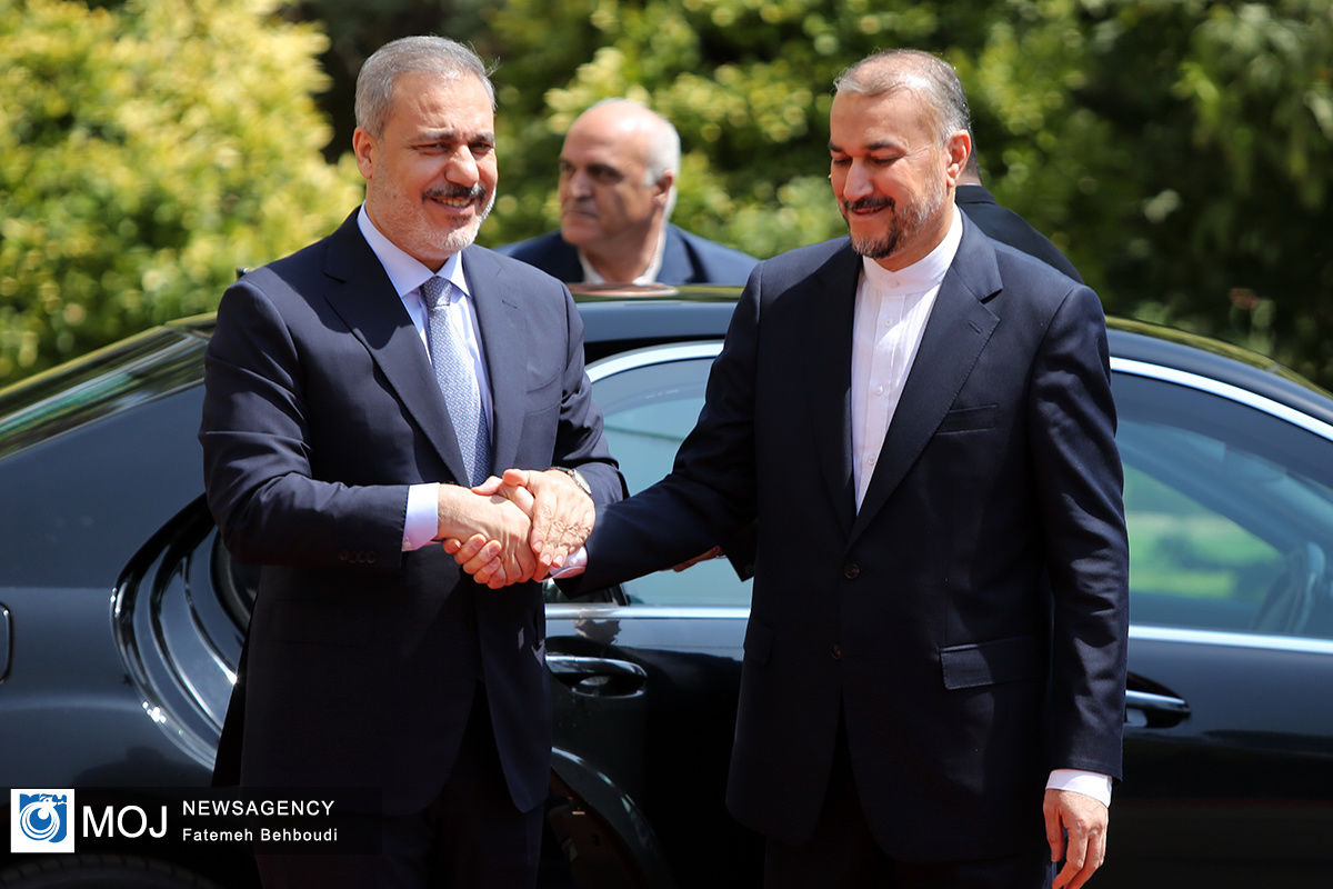 دیدار وزرای خارجه ترکیه و ایران