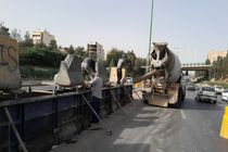 اجرای طرح ایمن سازی بزرگراه شهید آقابابایی در منطقه ده شهرداری اصفهان